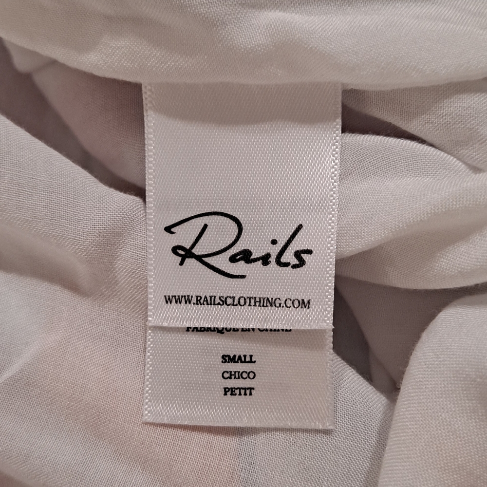 Rails Wren Striped Linen Blend Tunic Dress Size Small EUC Marrakesh Stri… - Picture 10 of 16